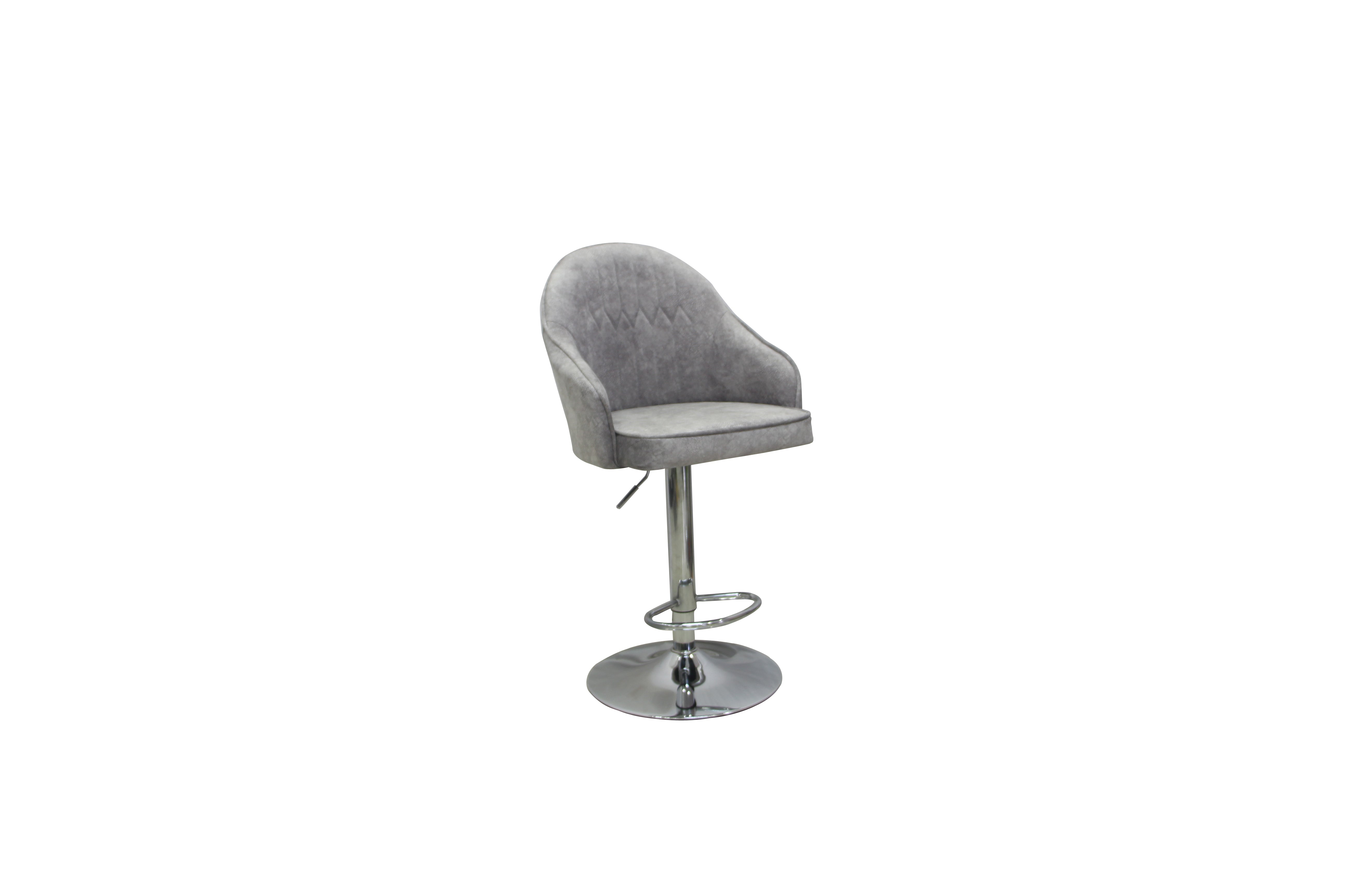 7Star Set of 2 Milo Faux Leather/ Plush Velvet Bar Stools Adjustable Swivel Dining Island Counter Bar Chair (Copy)