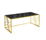 7 Star  Oval MDF Coffee Table With Side Table Black, Grey or White Coffee Table, Nest Table with Optional  Side Tables