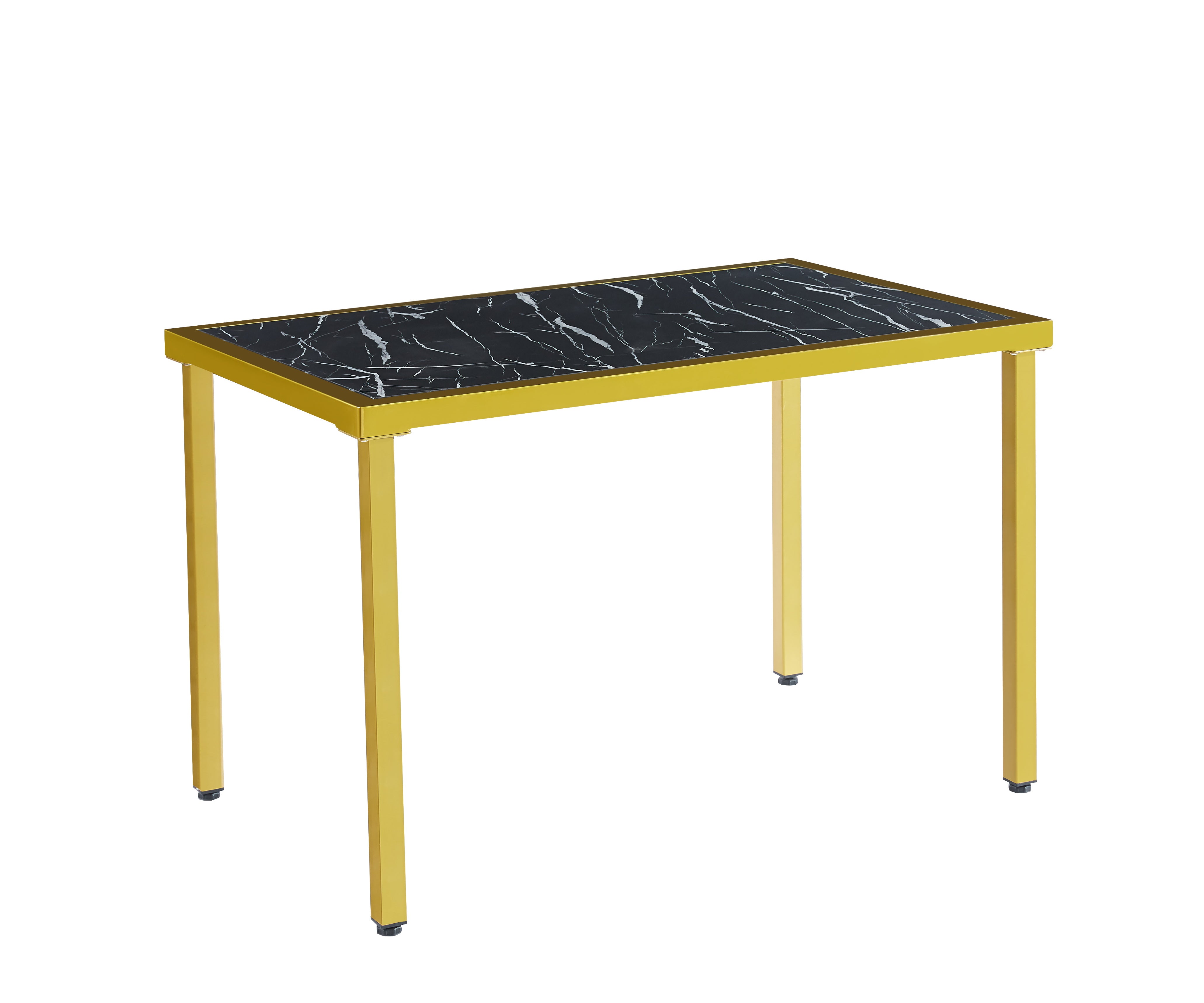 Oval MDF Dining Table In Black, Grey or White with Optional Black Or Gold Frame (Table Only)