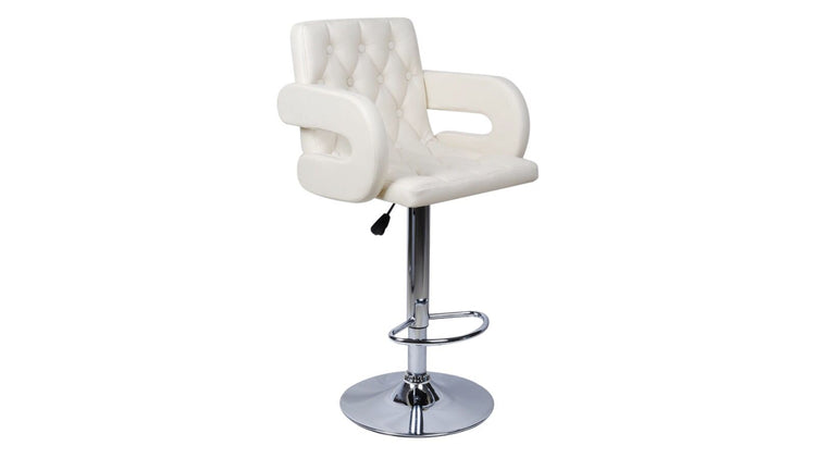 2Pz x TABURETE DE BAR SMART- NEGRO, MARRÓN, BLANCO, ROJO Y GRIS- H384A