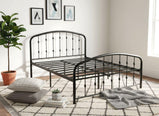 Mozart Arched Metal Bed Frame