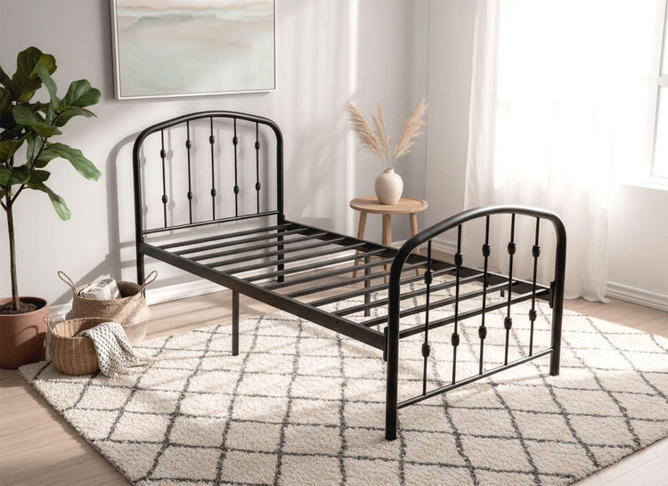 Mozart Arched Metal Bed Frame
