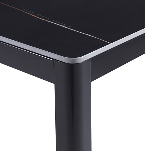 Amber Sintered Ceramaic Stone Black, Grey or White Dining Table