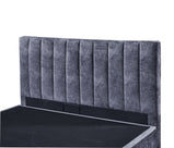 7star Maya Ottoman Storage Bed Gas Lift In Leather and Velvet In Single Double and King