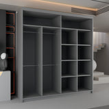 California Sliding Door Wardrobe – Curved Mirror