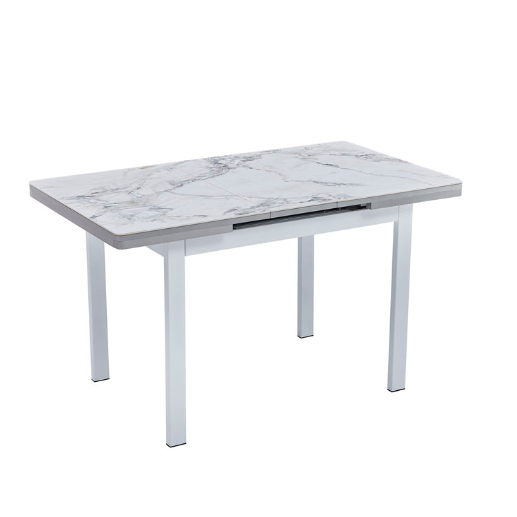 Husty Extending Sintered Ceramic Stone Dining Table In Three Sizes