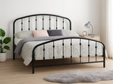 Mozart Arched Metal Bed Frame