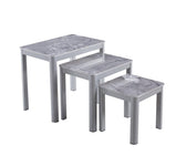 7 Star Furniture Sintered Ceramaic Stone Black, Grey or White Coffee Table, Nest Table with Optional  Side Tables