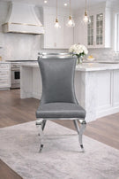 Greek Curved High Back , Sculpted-Leg , Contemporary Dining Chair