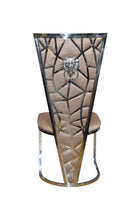 Dragon Dining Chairs With Option Of Gold Or Silver Frame