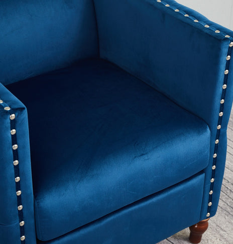 7 Star Rare Chesterfield Style Compact Sofa Set 3+2+1 Seater Armchair  In Plush Velvet