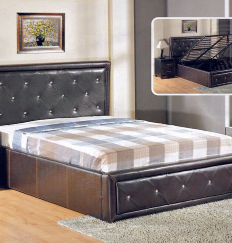 7star Alice Ottoman Storage Bed Gas Lift U Bed