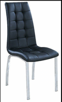7STAR Happy Dining chairs Faux Leather with Foam Padded chrome frame Furniture Sales
