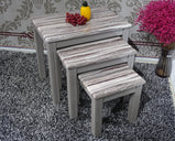 Marble Effect Gloss Finish Nest of Sets Table in different colours and designs