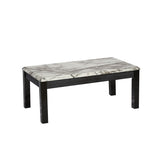 Marble effect mdf gloss finish wooden Coffee Table in Black , grey, white as pictures